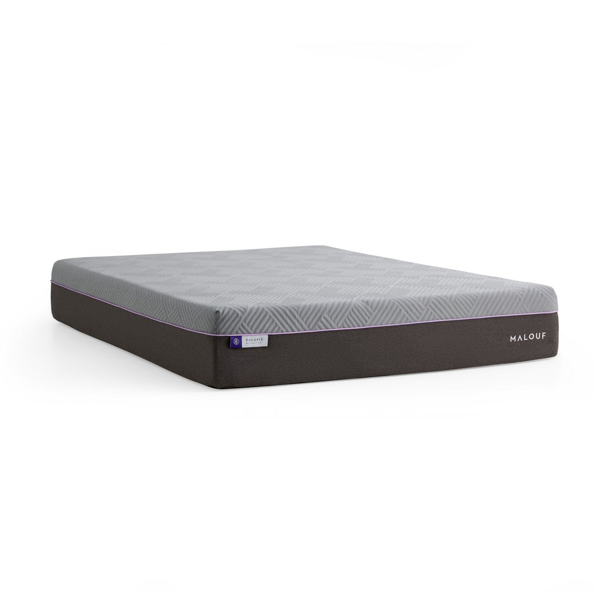 Polaris ActivAir Gray King Mattress by Malouf at Eve Furniture