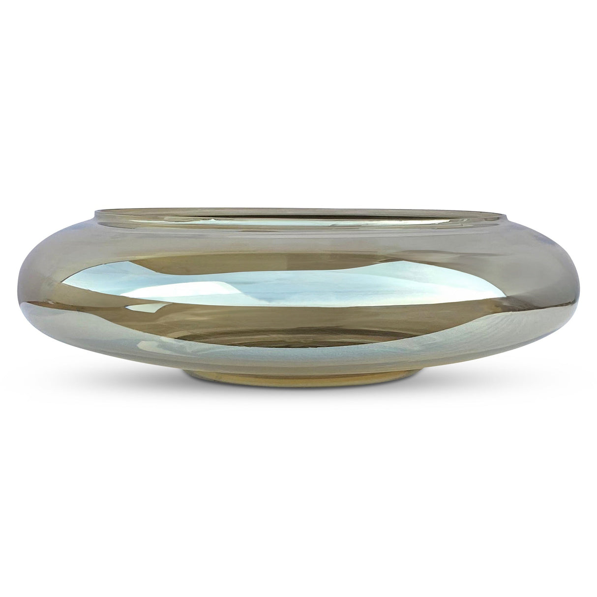 Polene Smoky Brown Large Glass Bowl by Moe's Home at Eve Furniture