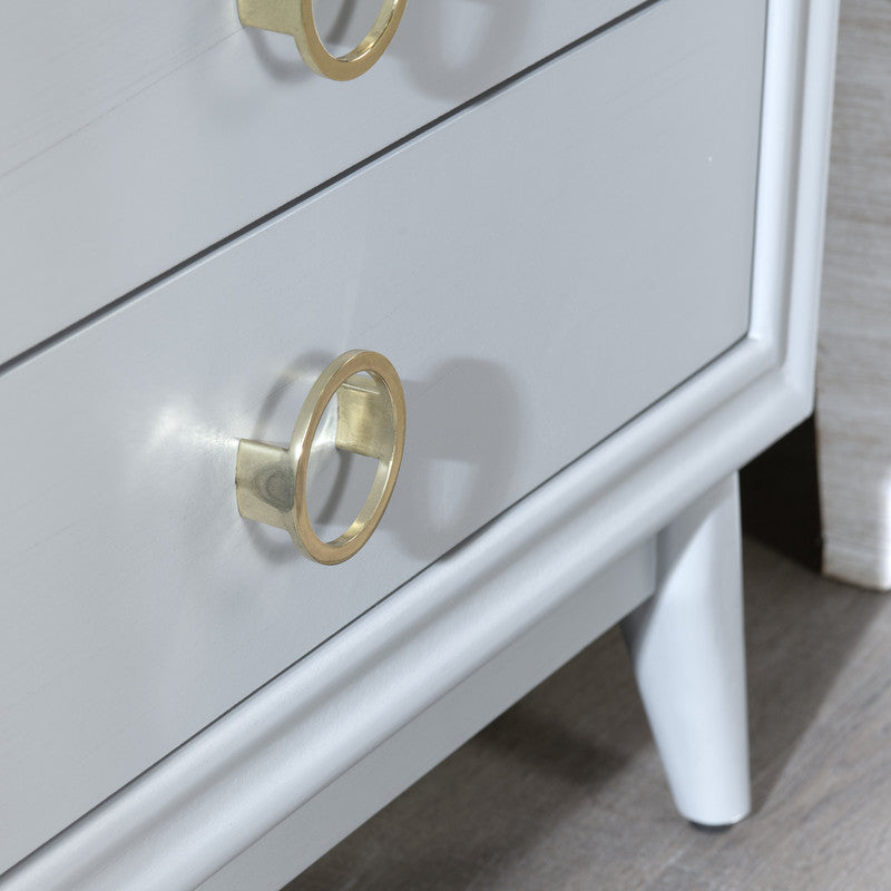 Pomeroy Gray Light Grey Chest by Crestview at Eve Furniture