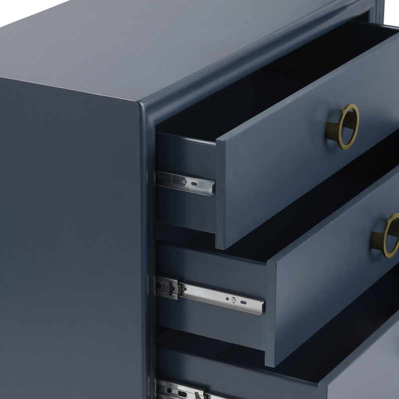 Pomeroy Navy İndigo Chest by Crestview at Eve Furniture