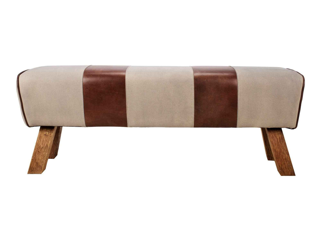 Pommel Brown Bench