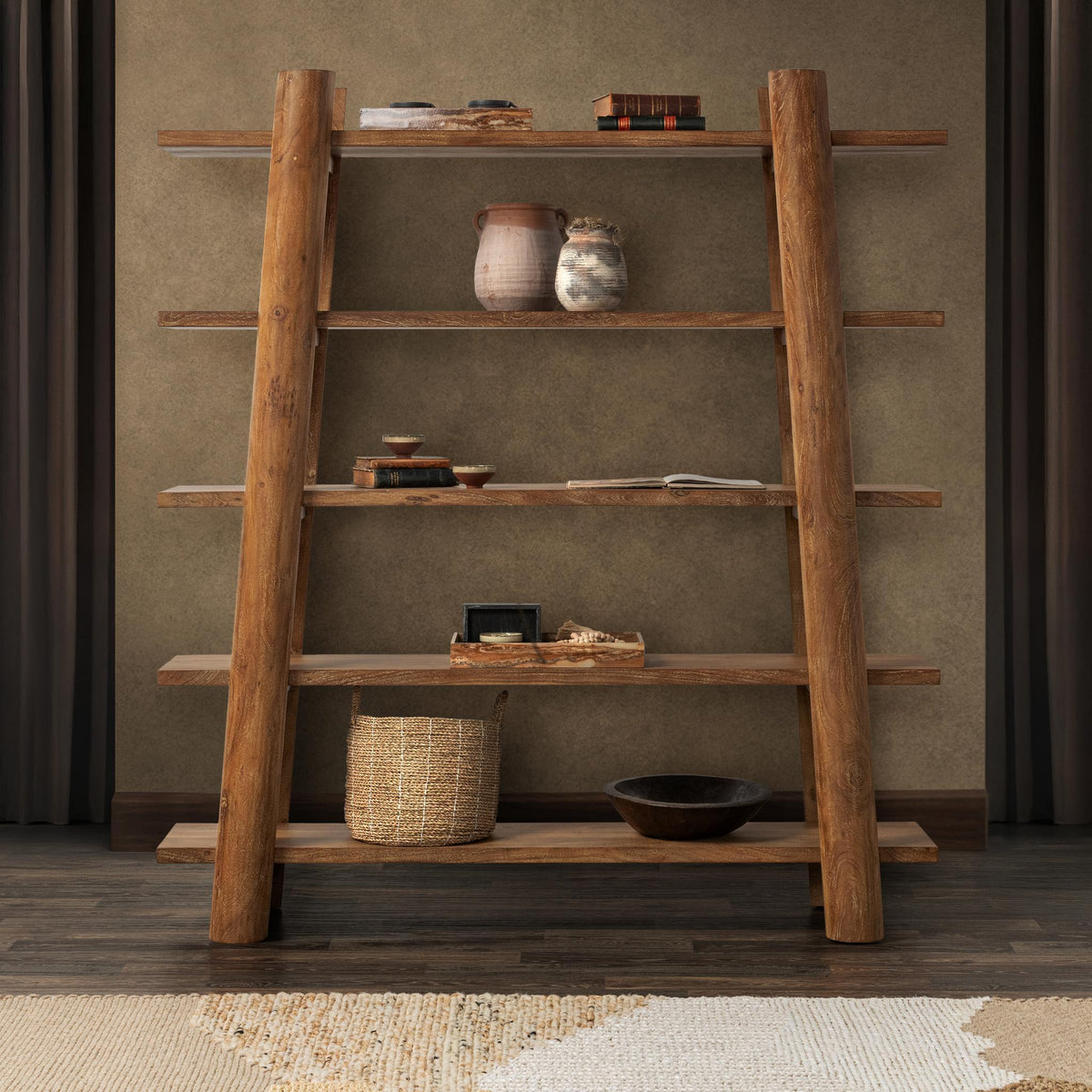 Pomona Bookshelf by Classic Home at Eve Furniture
