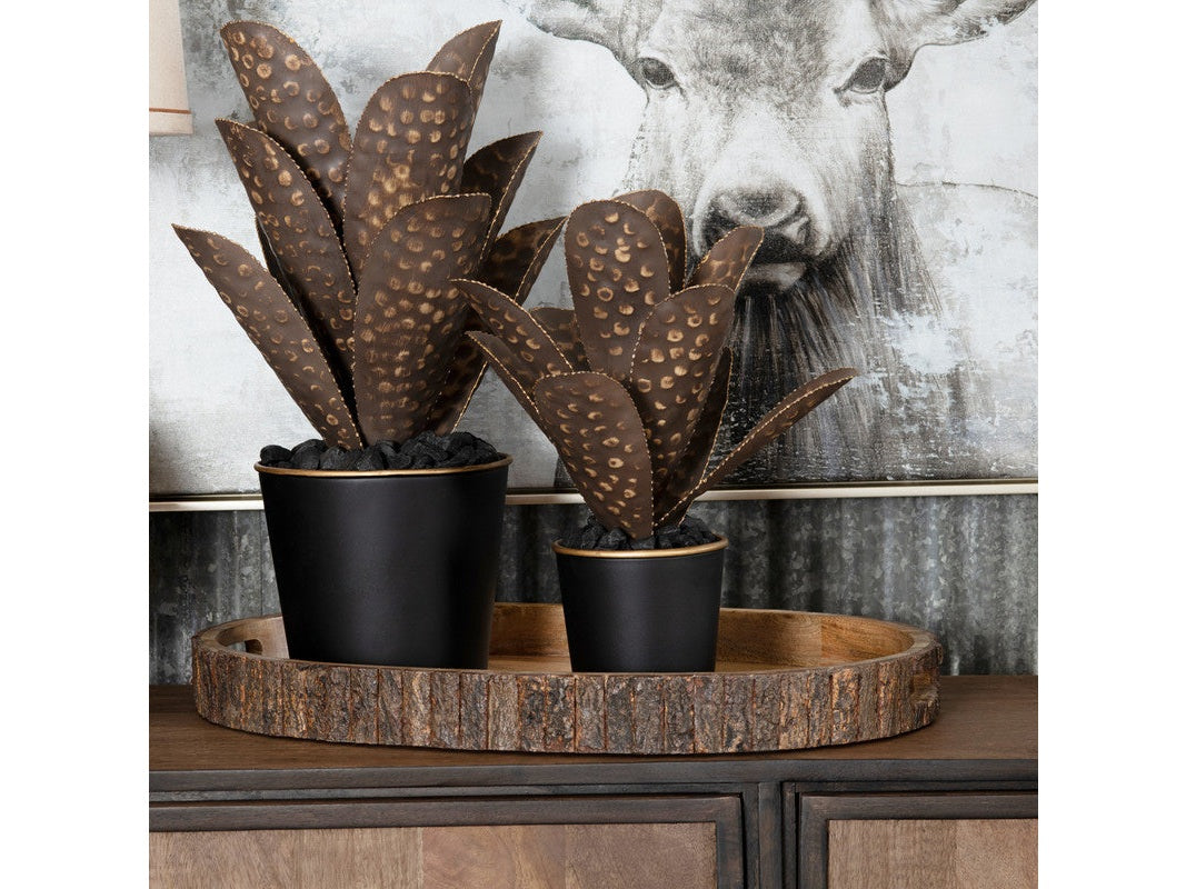 Ponderosa Brown Trays by Crestview at Eve Furniture