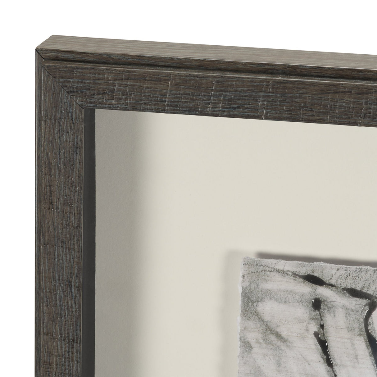 Ponderosa Whisper by Mercana Studio Hand Embelished Framed Artwork Matted under Glass by Mercana at Eve Furniture