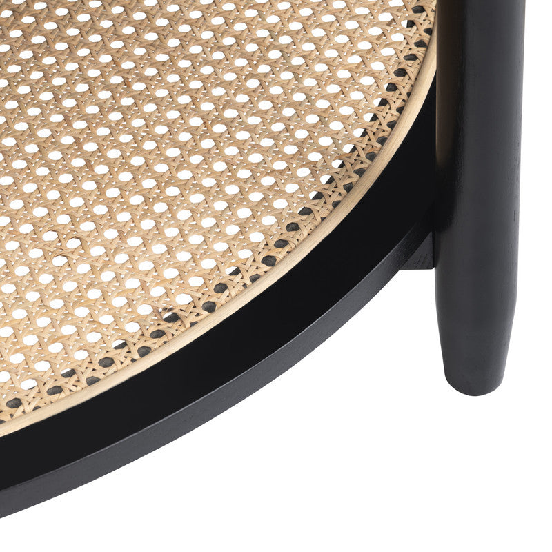 Port Royal Black/Tan Cocktail Table by Crestview at Eve Furniture