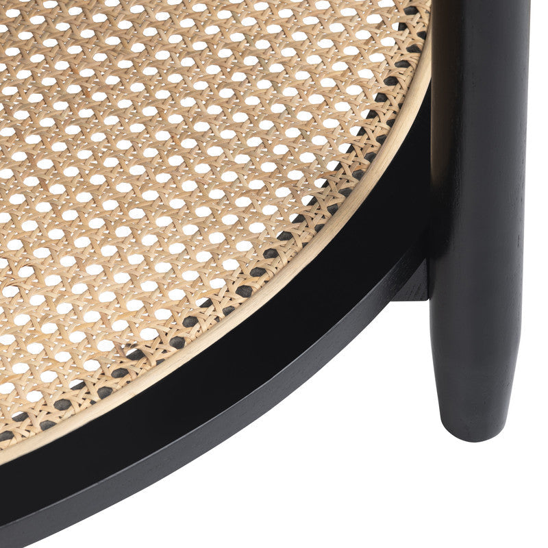 Port Royal Black/Tan End Table by Crestview at Eve Furniture