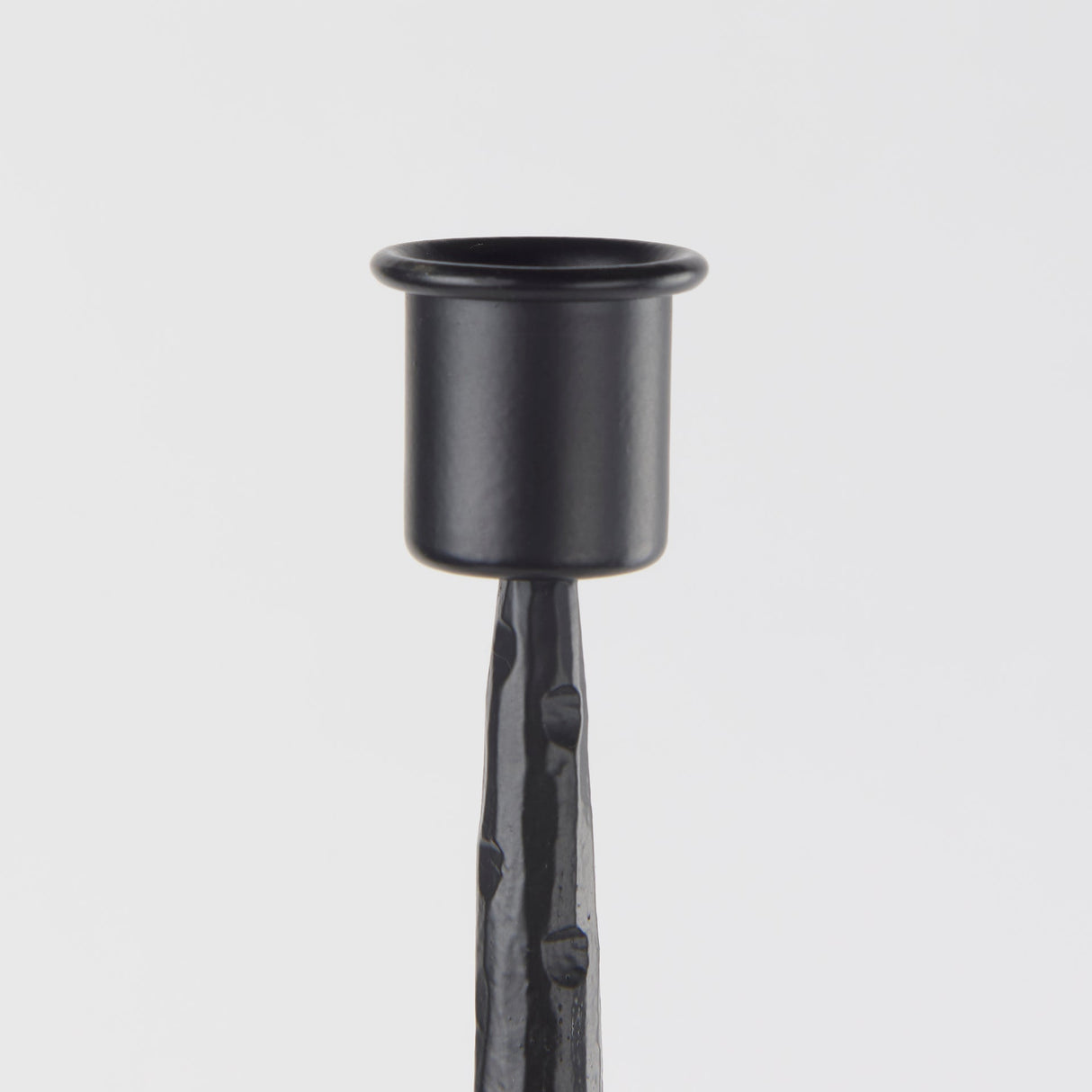 Porter Large Black Iron Candle Holder by Mercana at Eve Furniture