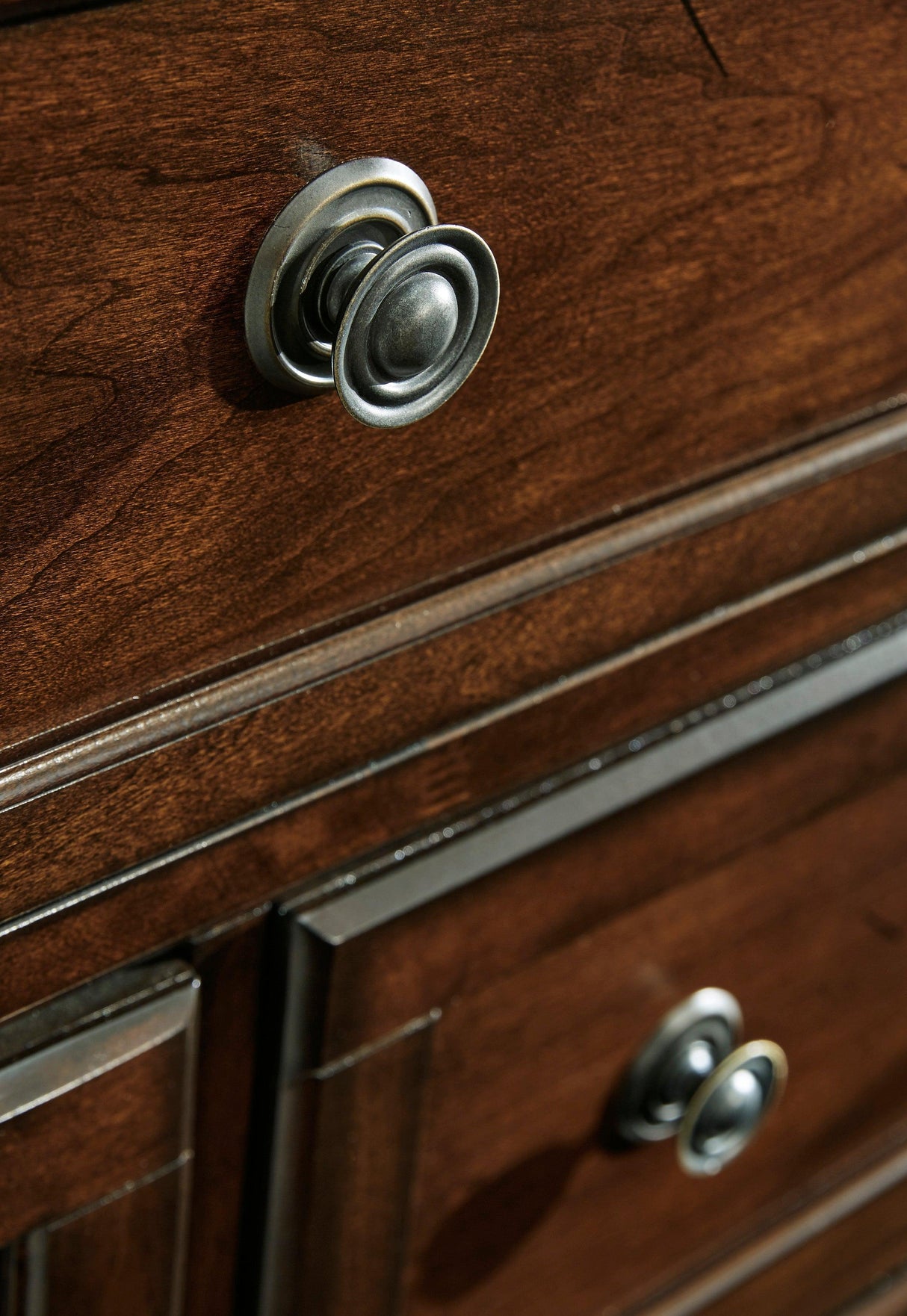 Porter Rustic Brown Panel Bedroom Set by Ashley at Eve Furniture