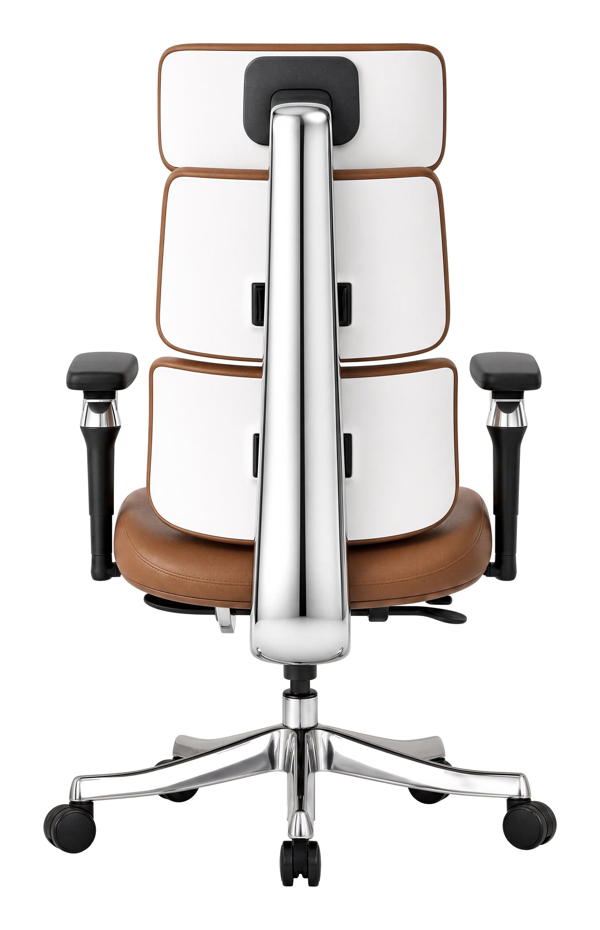 Portia Office Chair Brown by Zuomod at Eve Furniture