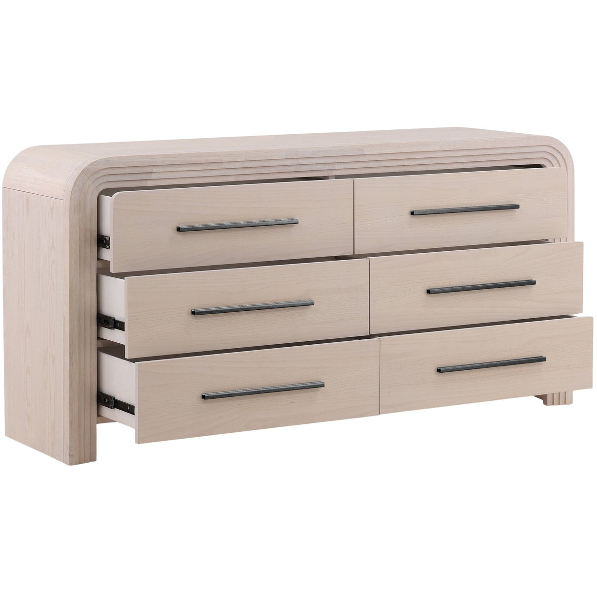 Portland Dresser, Bleach Natural by Dovetail at Eve Furniture