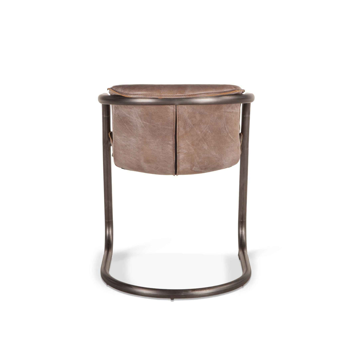 Portofino 22" Dining Chair in Jet Brown Leather, Set of 2 by Home Trends & Design at Eve Furniture