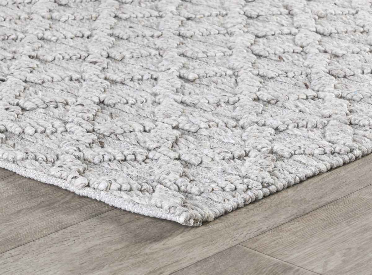 Portola Silver Gray Rug by Classic Home at Eve Furniture