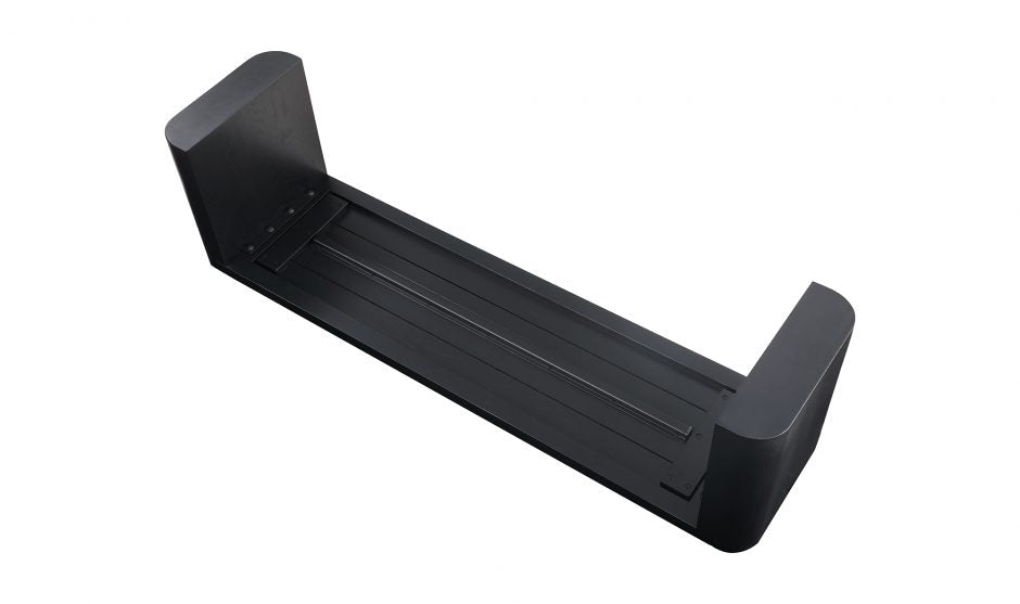 Post Dining Bench-Small Black by Moe's Home at Eve Furniture