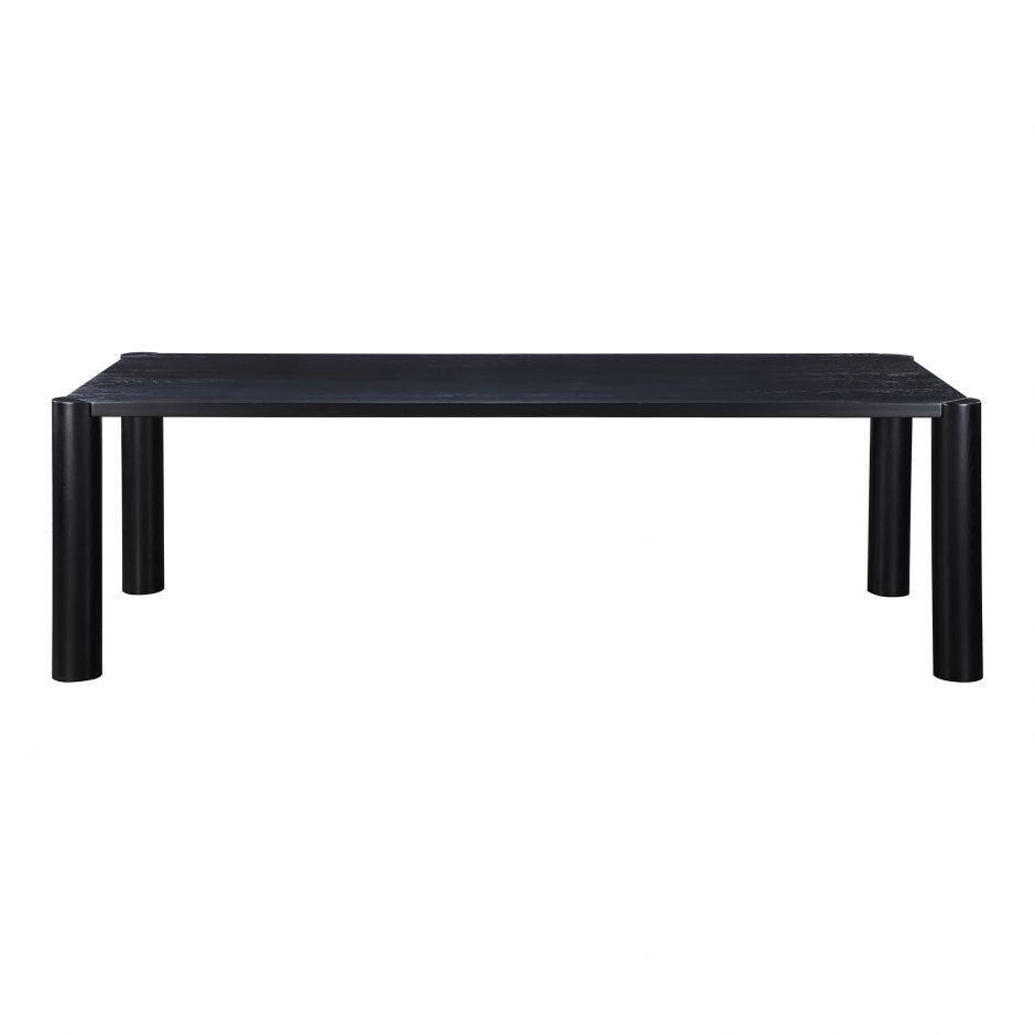 Post Dining Table - Large -Oak Black by Moe's Home at Eve Furniture