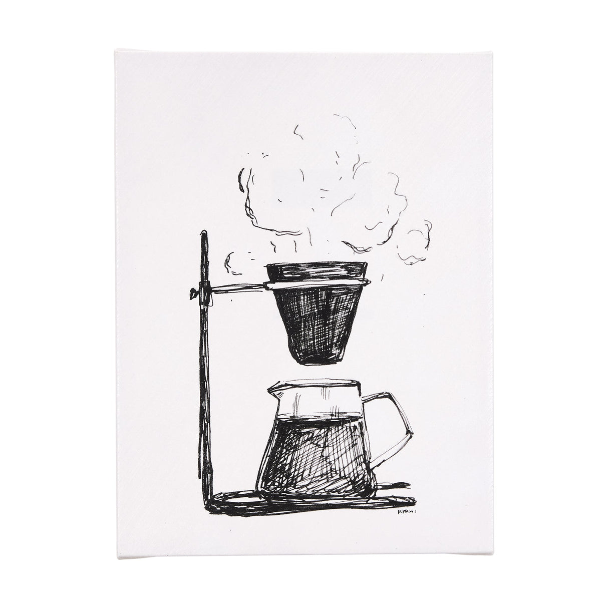 Pour Over by Mercana Studio a Hand Embellished Textured Canvas by Mercana at Eve Furniture