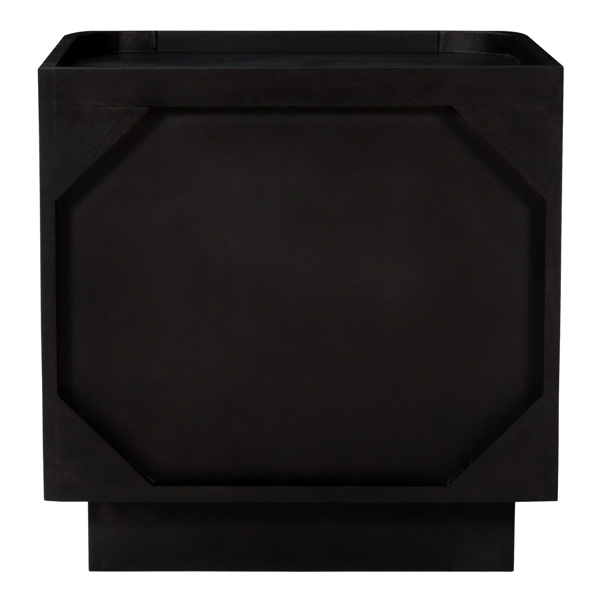 Povera Black Nightstand by MOES at Eve Furniture