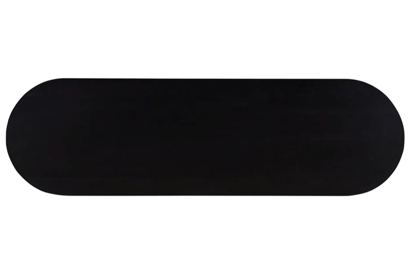 Povera Console Table - Black by Moe's Home at Eve Furniture