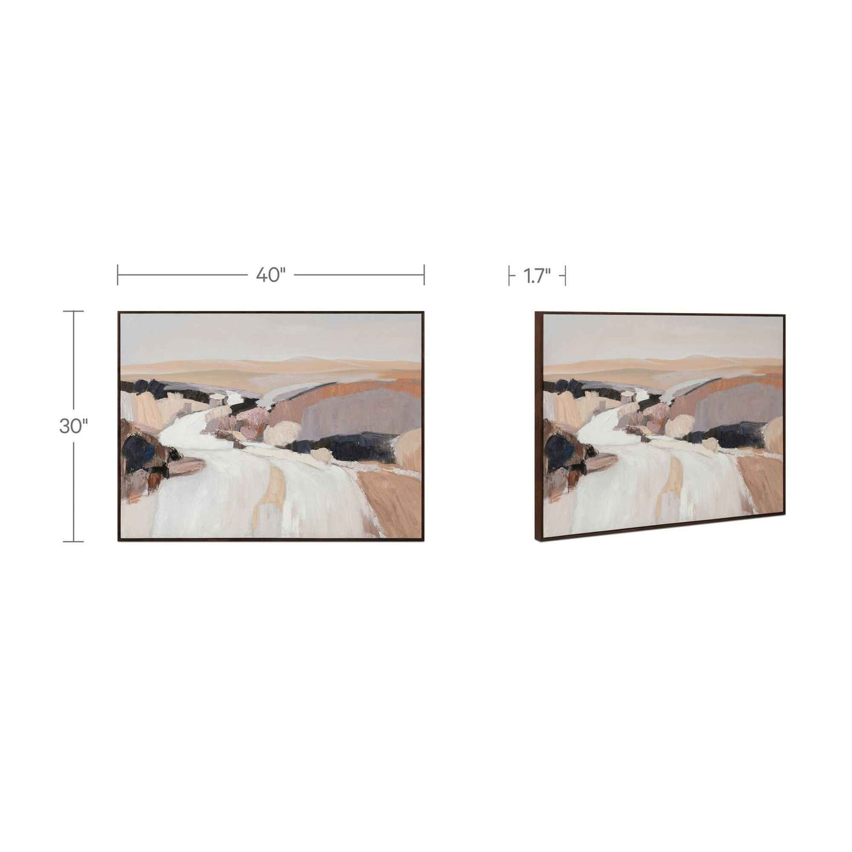 Prado Multicolor Framed Painting by Moe's Home at Eve Furniture