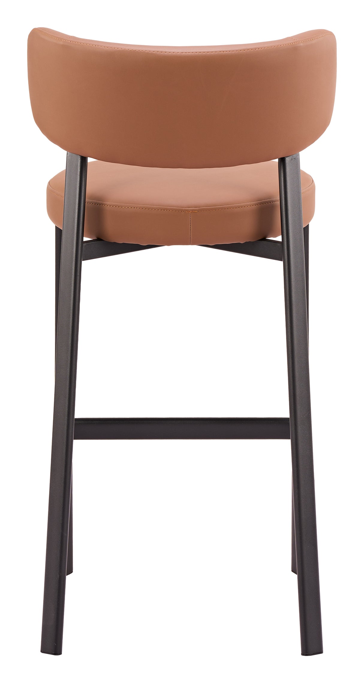 Prairie Brown Barstool (Set of 2) by Zuomod at Eve Furniture