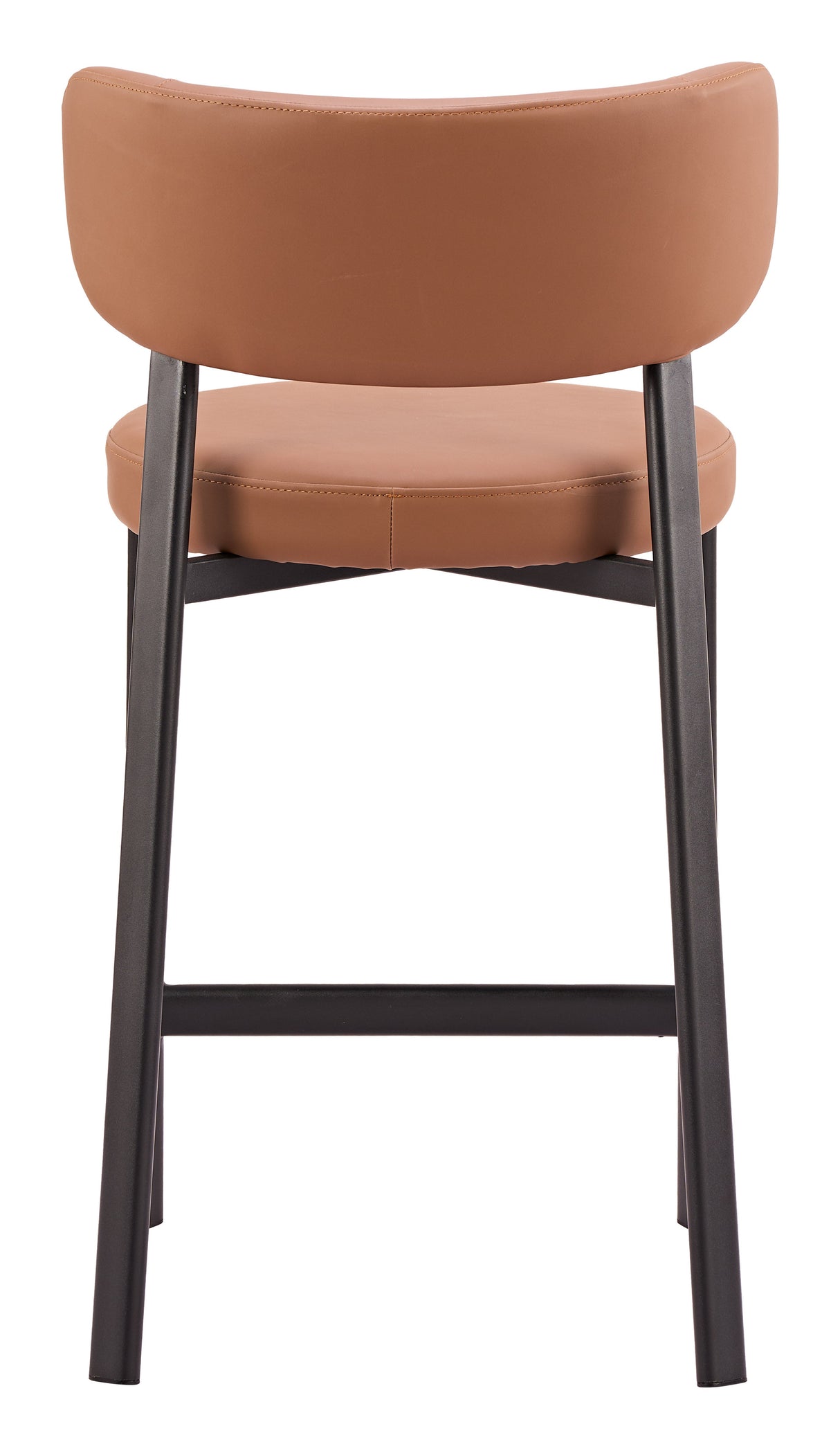 Prairie Brown Counter Stool (Set of 2) by Zuomod at Eve Furniture