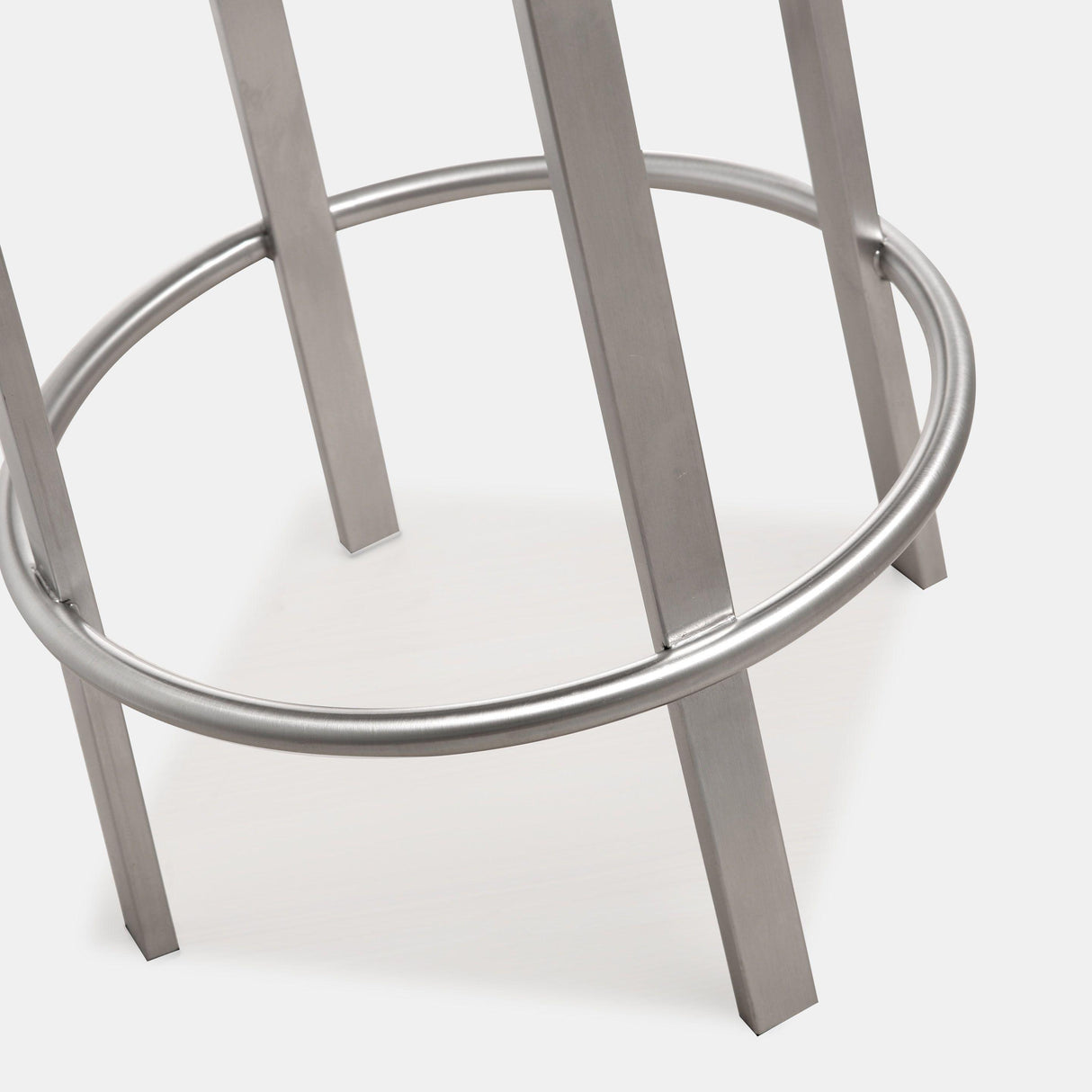 Pratt Performance Vegan Leather Swivel Counter Stool - Set of 2 by TOV Furniture at Eve Furniture