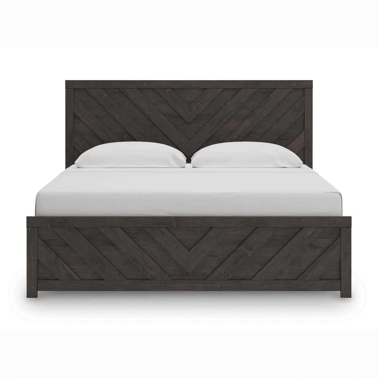 Prendonea Charcoal King Panel Bed by Ashley at Eve Furniture