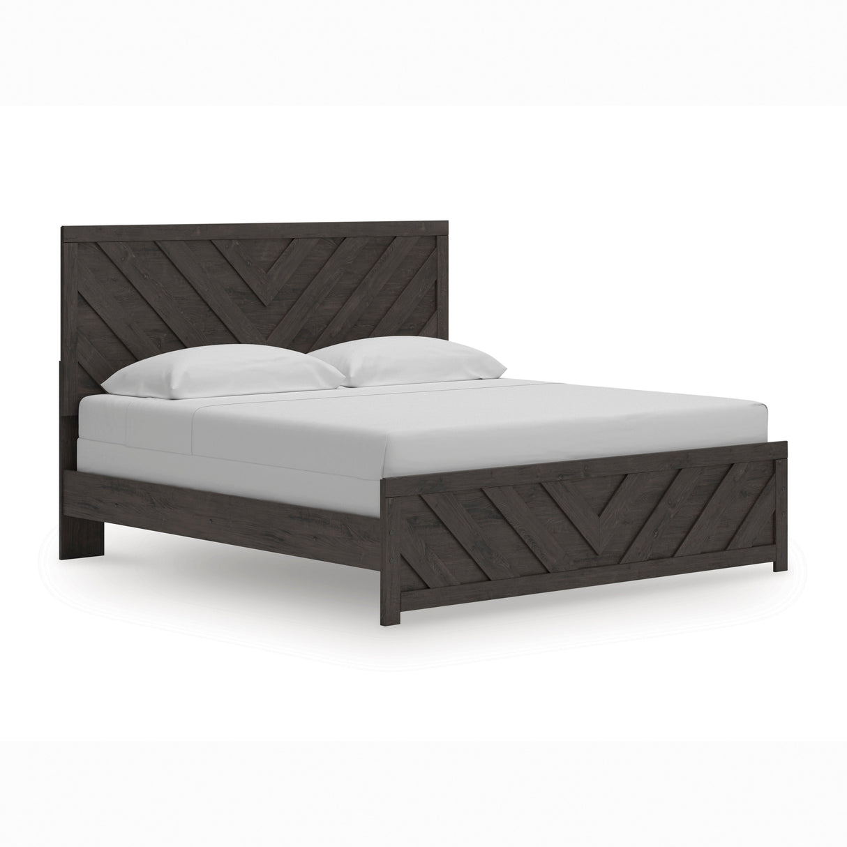 Prendonea Charcoal Panel Bedroom Set by Ashley at Eve Furniture