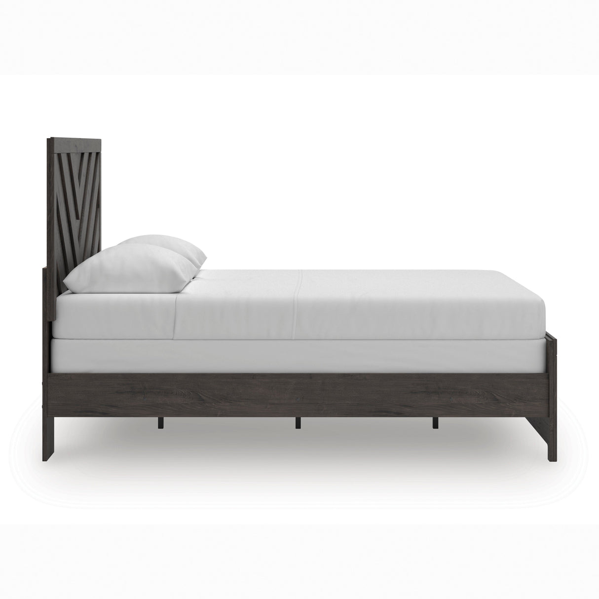 Prendonea Charcoal Queen Panel Bed by Ashley at Eve Furniture