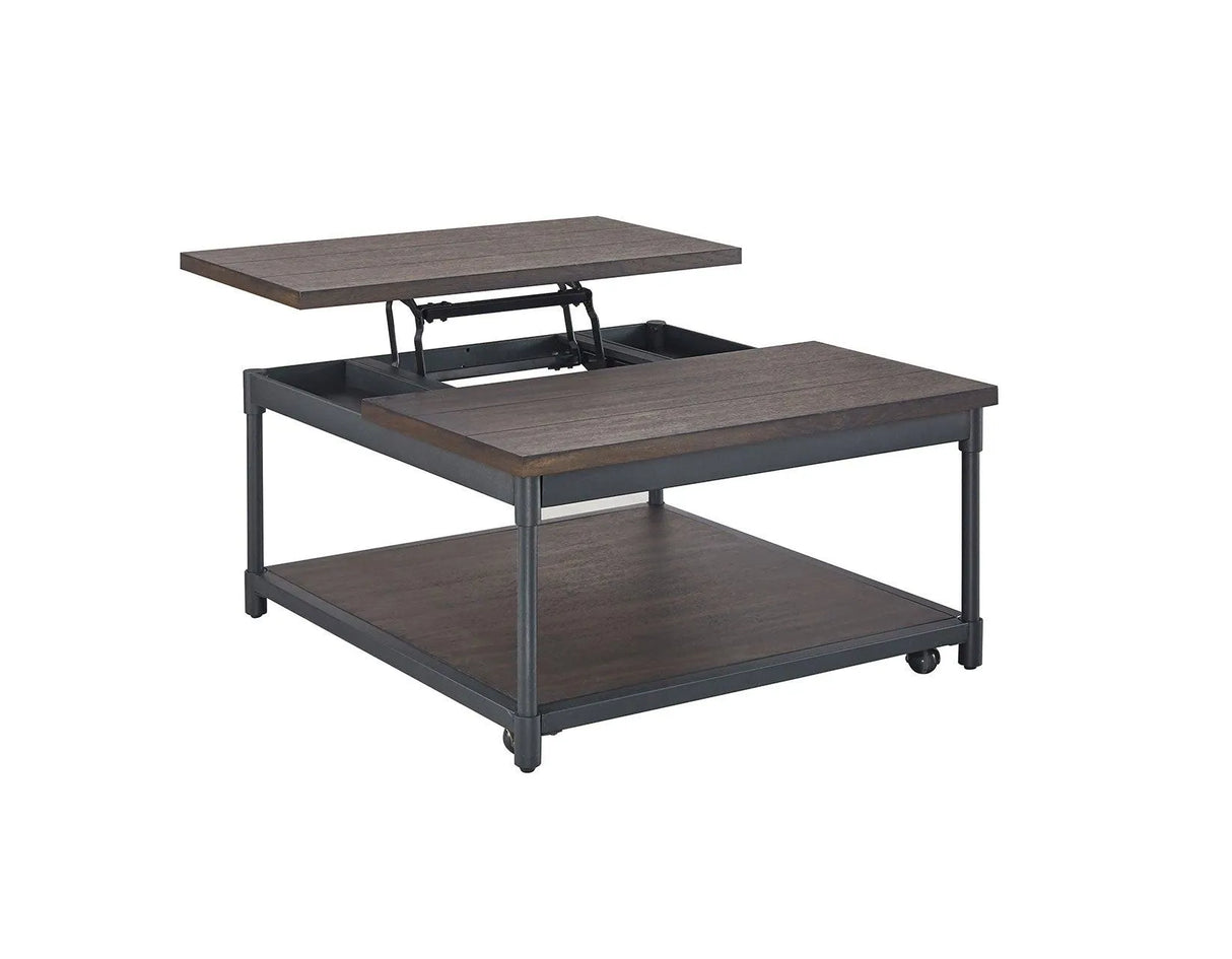 Prescott Lift-Top Cocktail Table w/Casters by Steve Silver at Eve Furniture