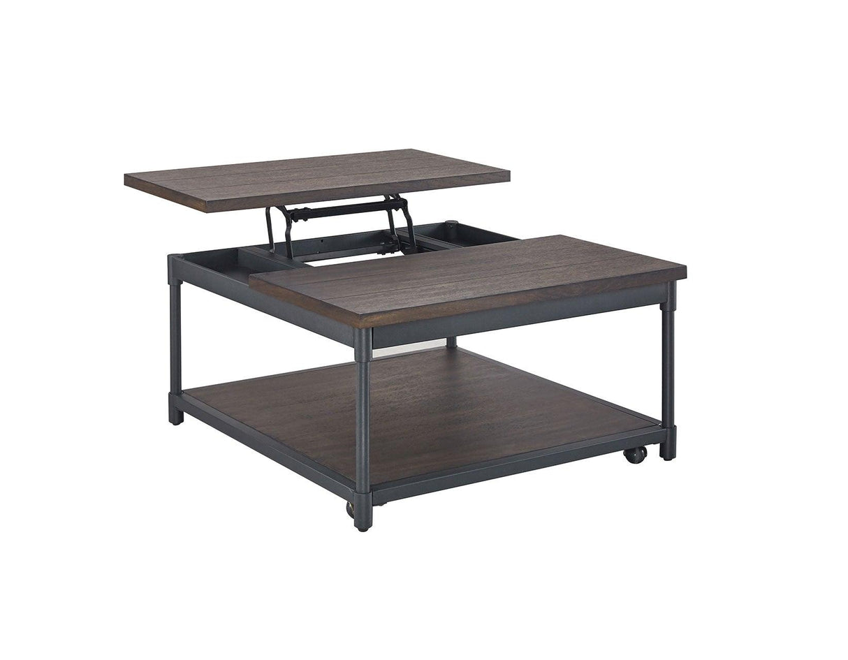 Prescott Lift-Top Cocktail Table w/Casters by Steve Silver at Eve Furniture