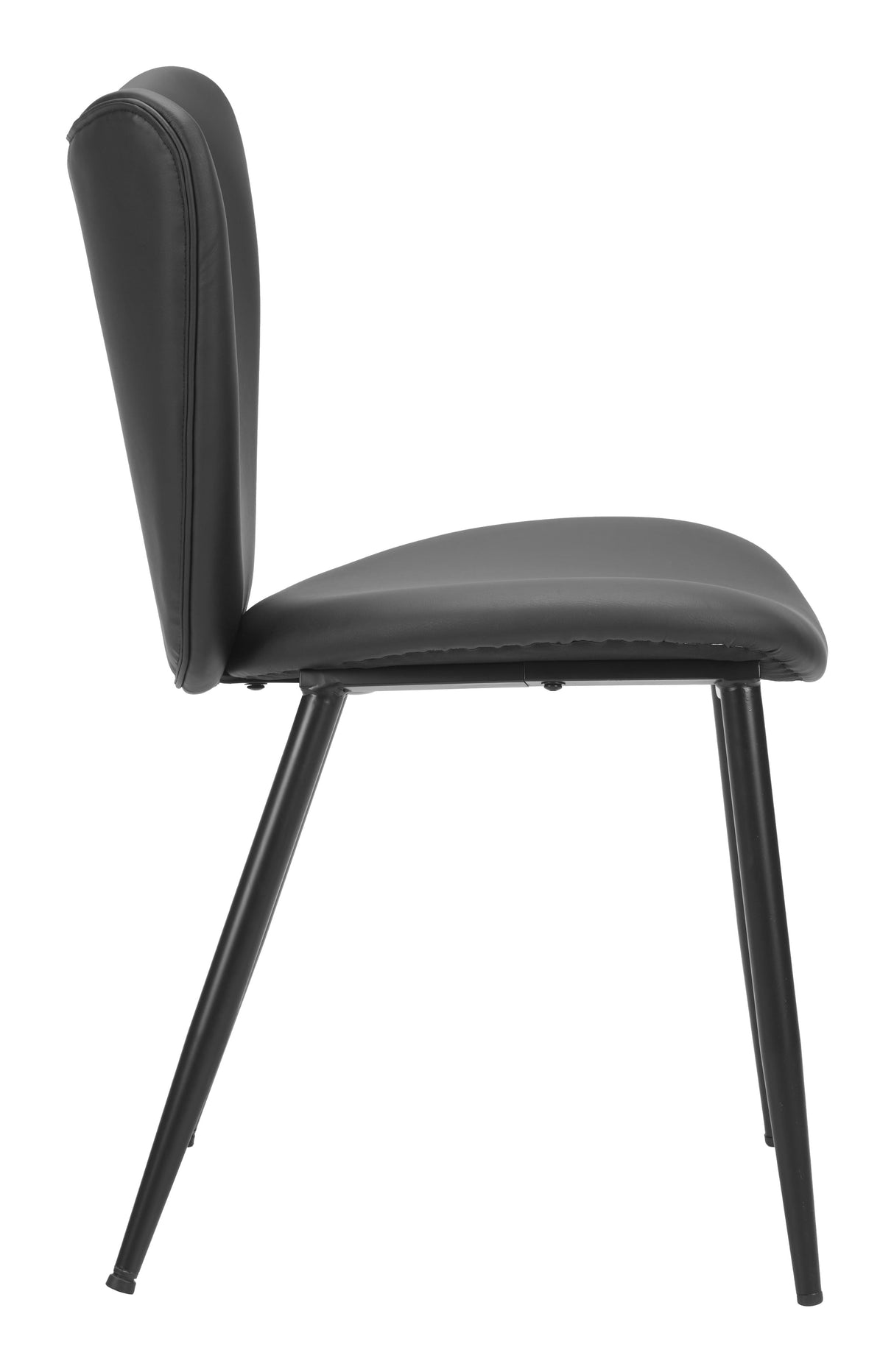 Prestige Black Dining Chair (Set of 2) by Zuomod at Eve Furniture