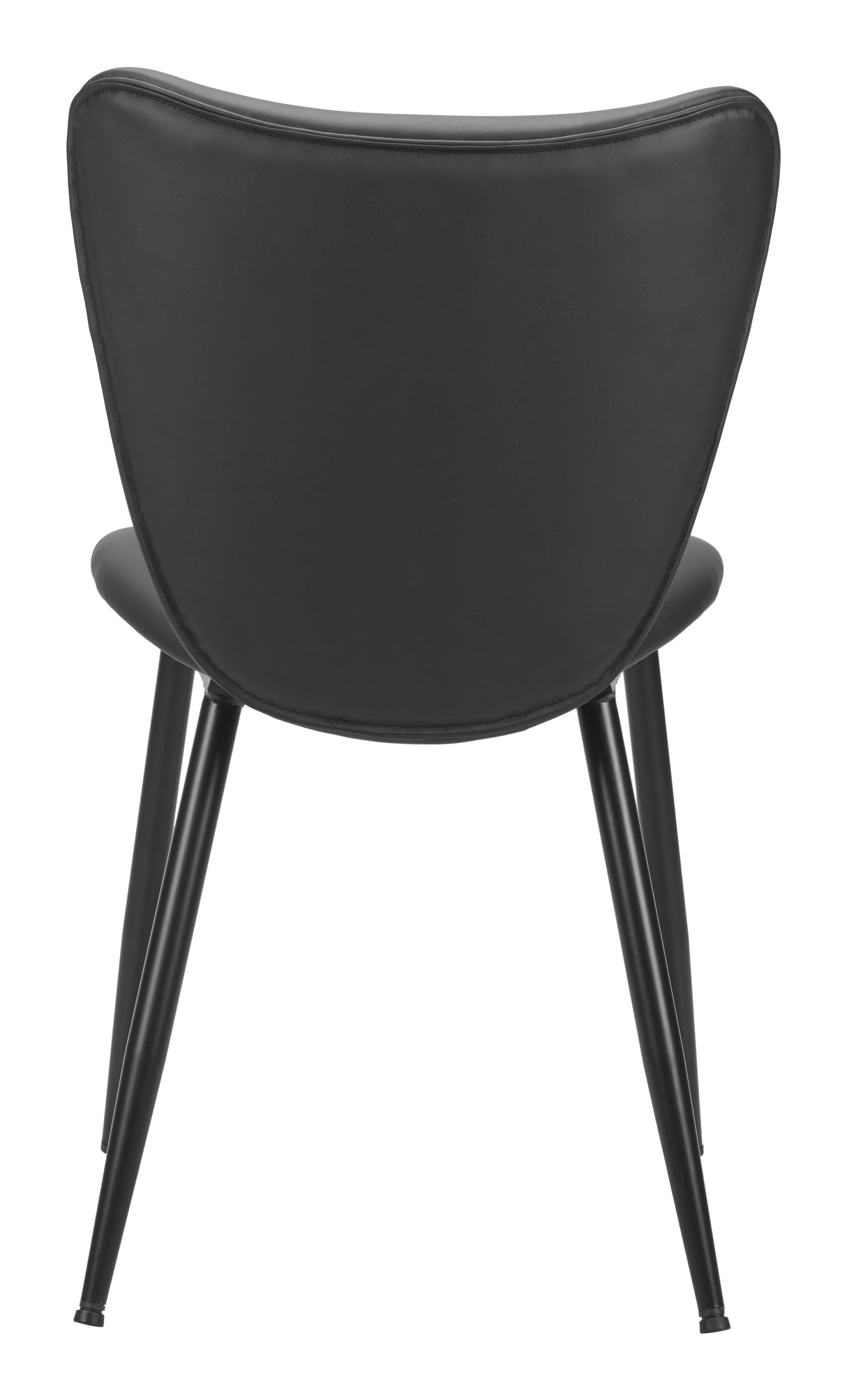 Prestige Black Dining Chair (Set of 2) by Zuomod at Eve Furniture