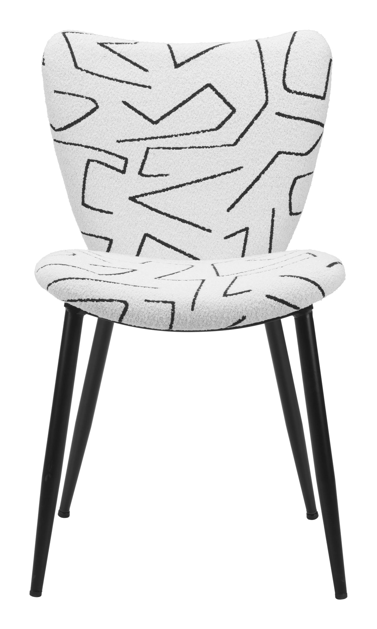 Prestige White Dining Chair (Set of 2) by Zuomod at Eve Furniture