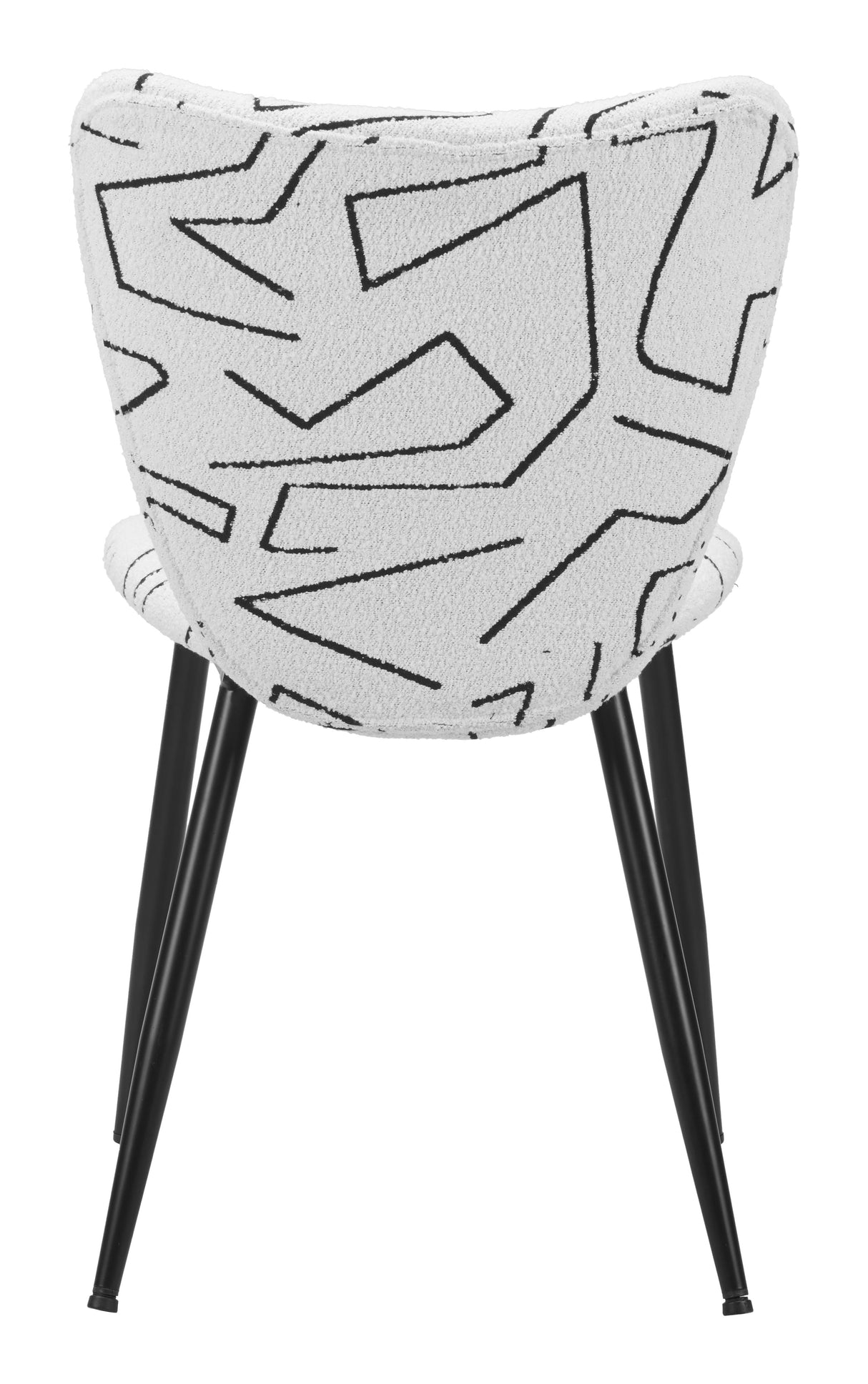 Prestige White Dining Chair (Set of 2) by Zuomod at Eve Furniture
