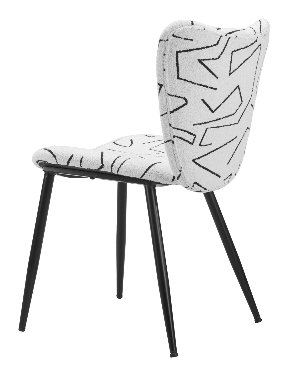 Prestige White Dining Chair (Set of 2) by Zuomod at Eve Furniture