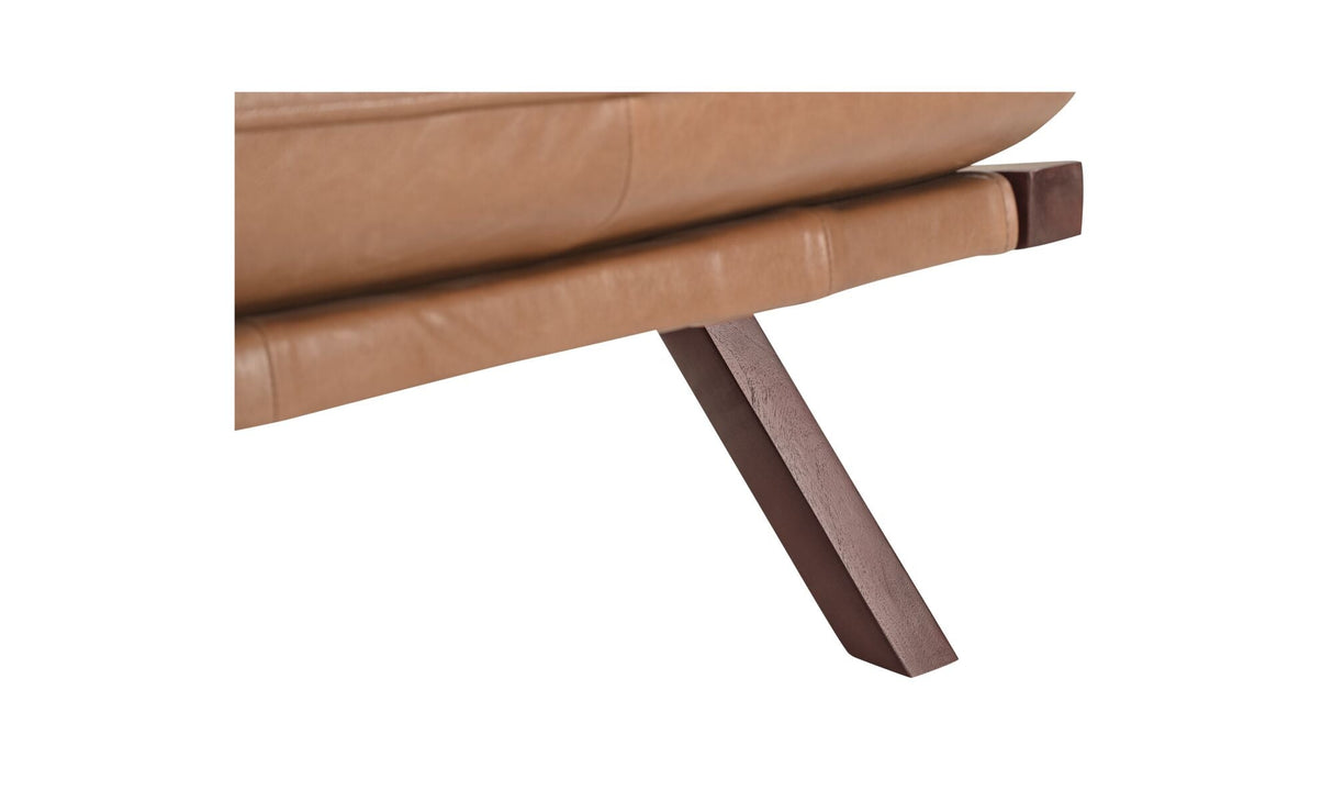 Preston Accent Chair Tan by Moe's Home at Eve Furniture