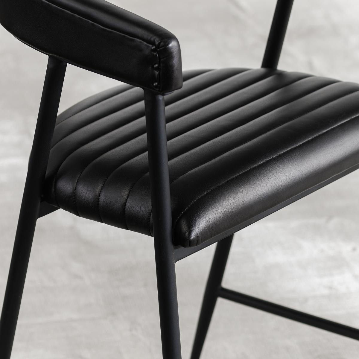 Preston Black Counter Stool by Classic Home at Eve Furniture