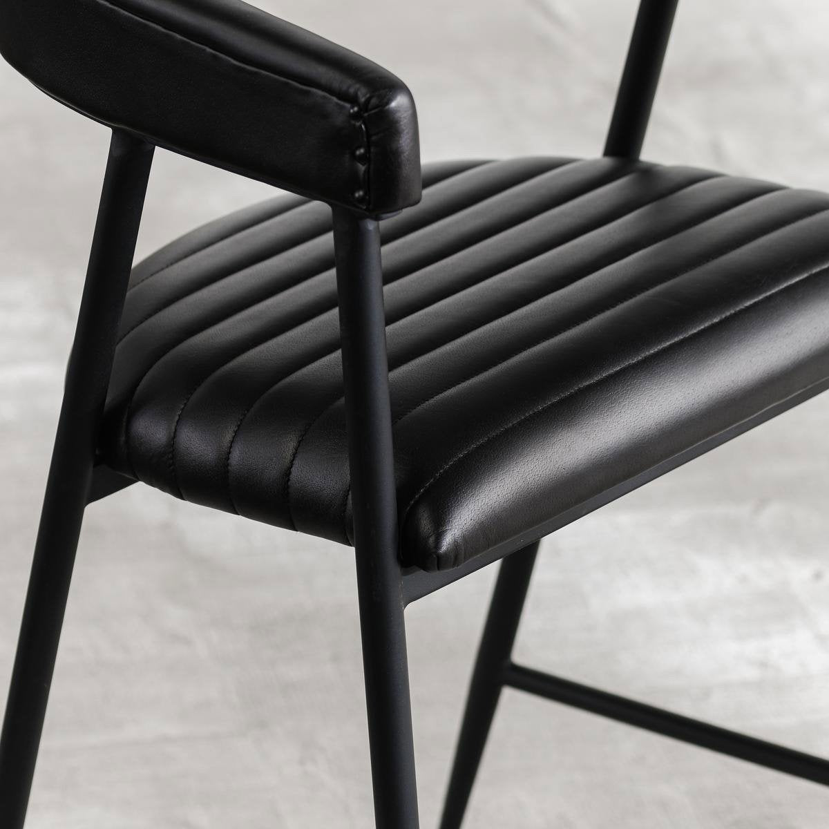 Preston Counter Stool - Midnight Raven by Classic Home at Eve Furniture