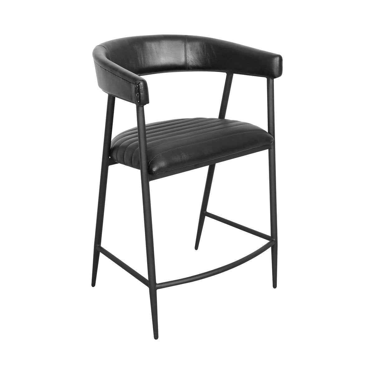 Preston Counter Stool - Midnight Raven by Classic Home at Eve Furniture