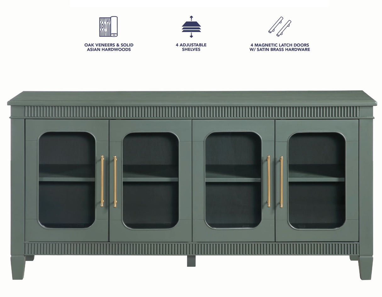 Preston Green Server by Steve Silver at Eve Furniture