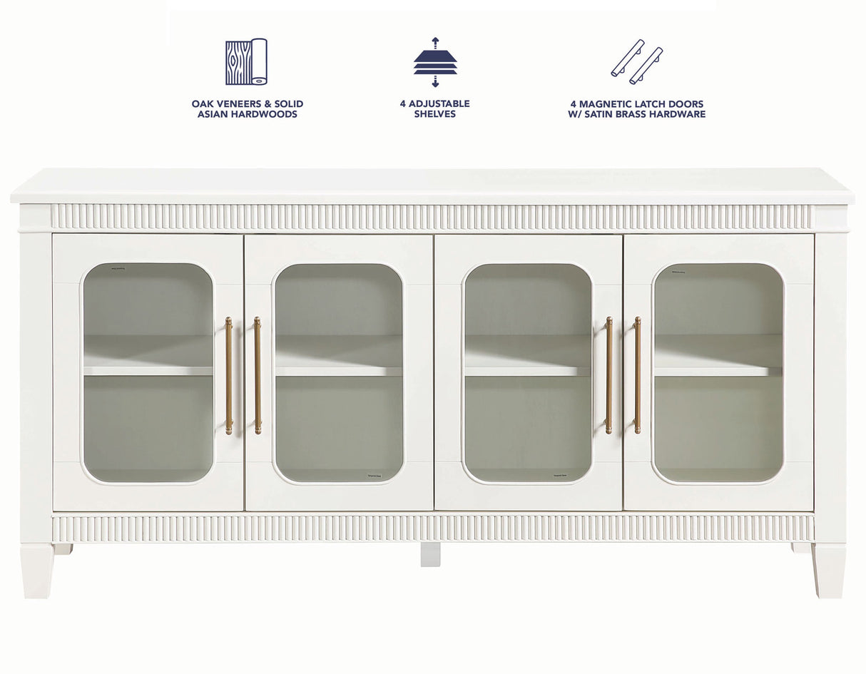 Preston Ivory Server by Steve Silver at Eve Furniture