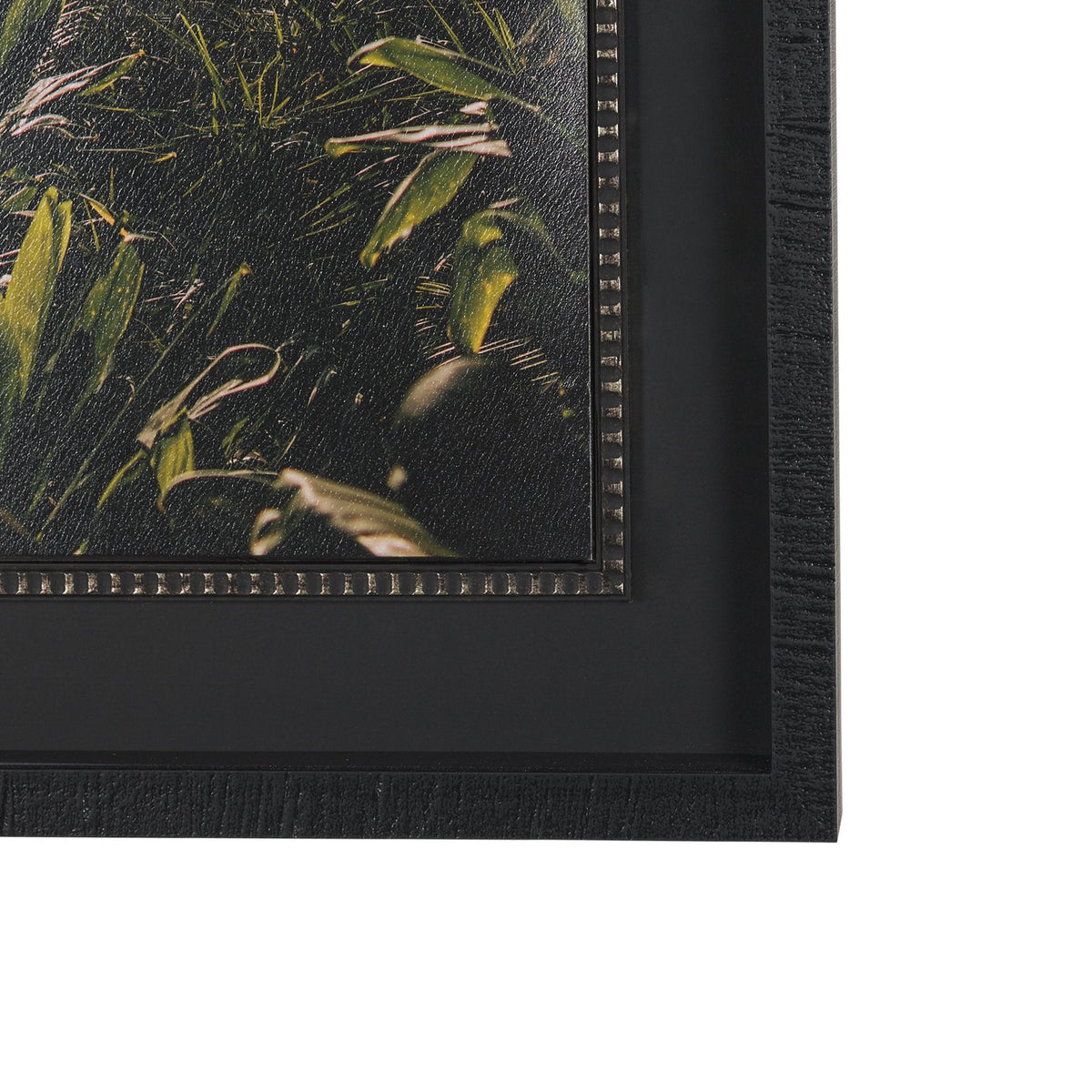 Princeville Kauai Jungle by Stefan and Audrey Textured Framed Photo Print Matted under Glass by Mercana at Eve Furniture
