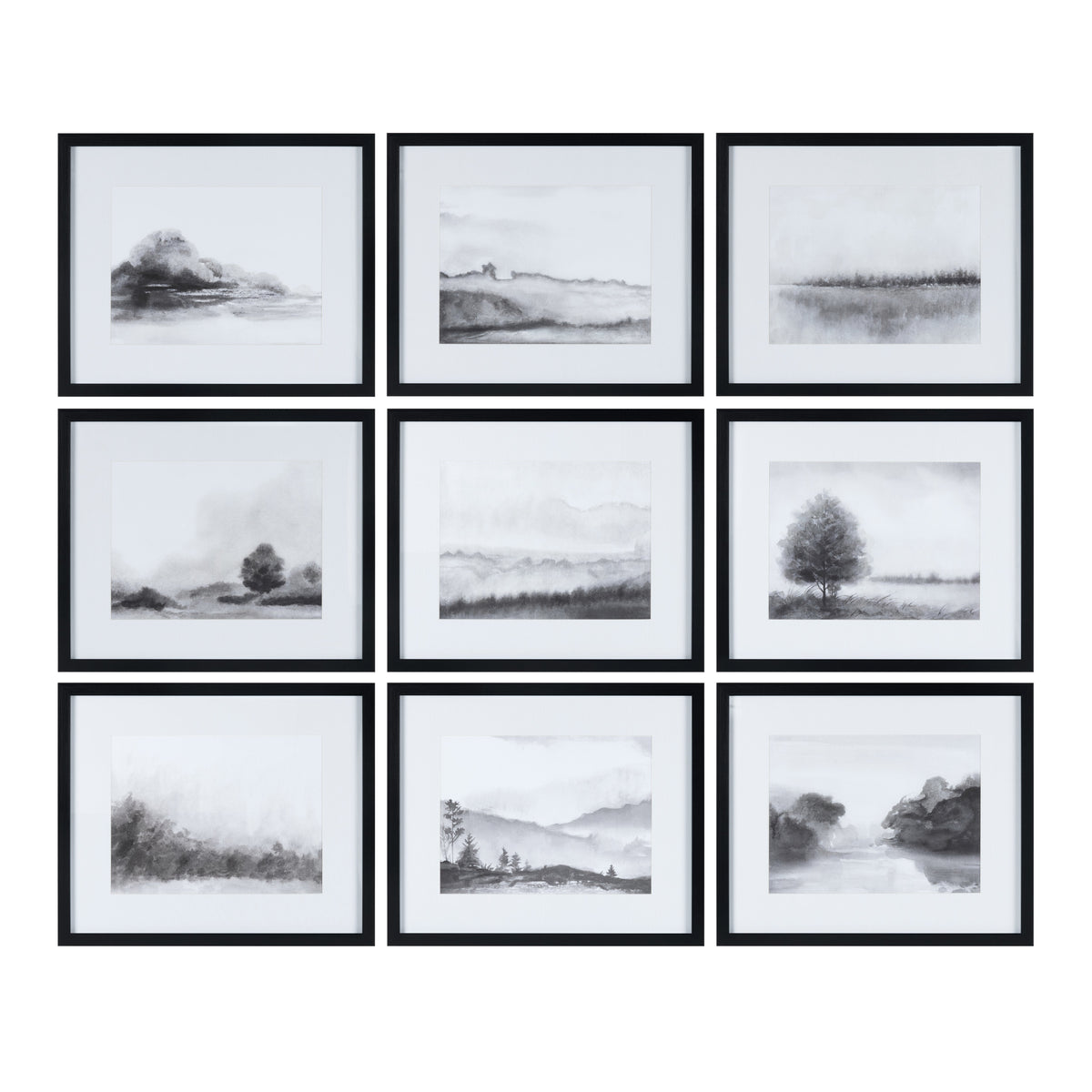 Pritchard Black/White Print by Crestview at Eve Furniture
