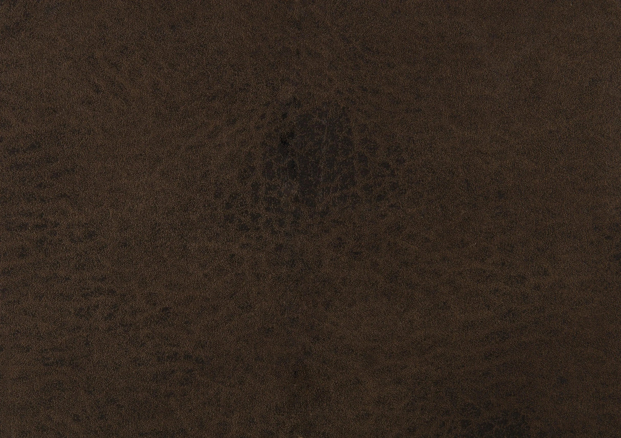 Proctor Brown Microfiber Power Double Reclining Sofa by Homelegance at Eve Furniture