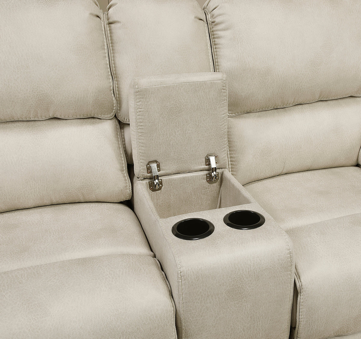 Proctor Pawter 2-Piece Power Double Reclining Set by Homelegance at Eve Furniture