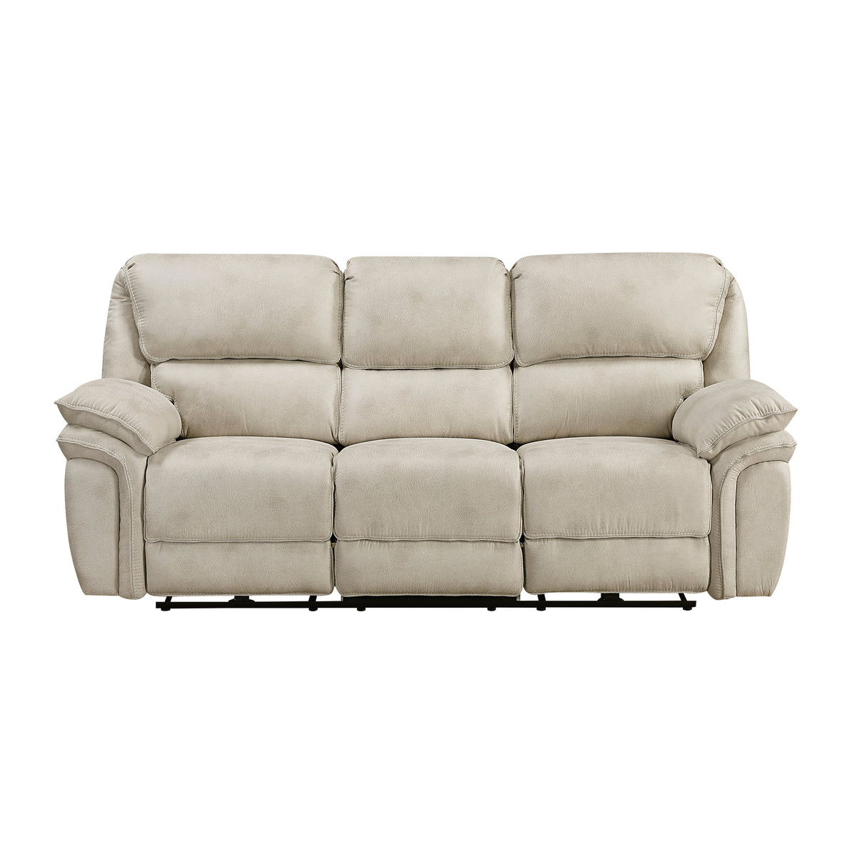 Proctor Pawter 2-Piece Power Double Reclining Set by Homelegance at Eve Furniture