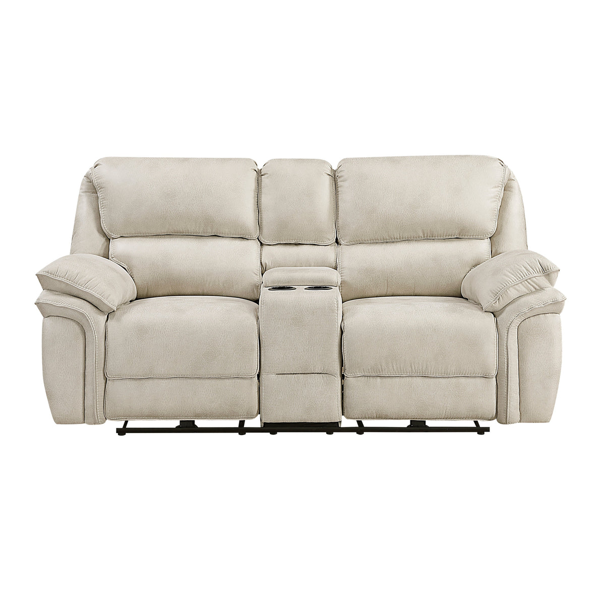 Proctor Pawter 2-Piece Power Double Reclining Set by Homelegance at Eve Furniture