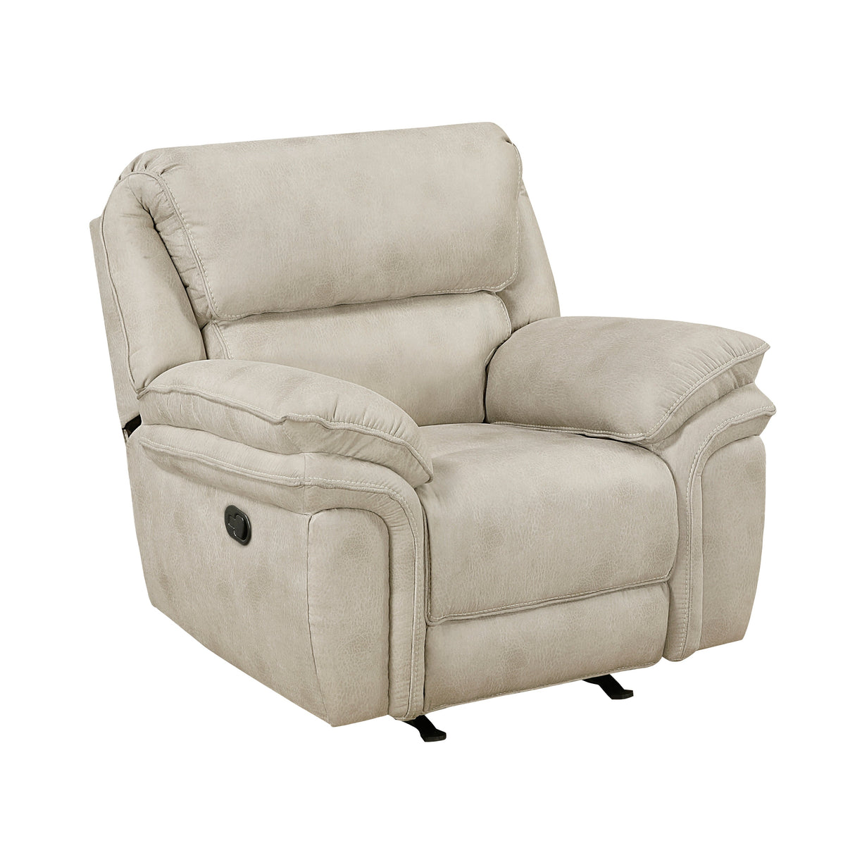 Proctor Pawter Rocker Reclining Chair by Homelegance at Eve Furniture