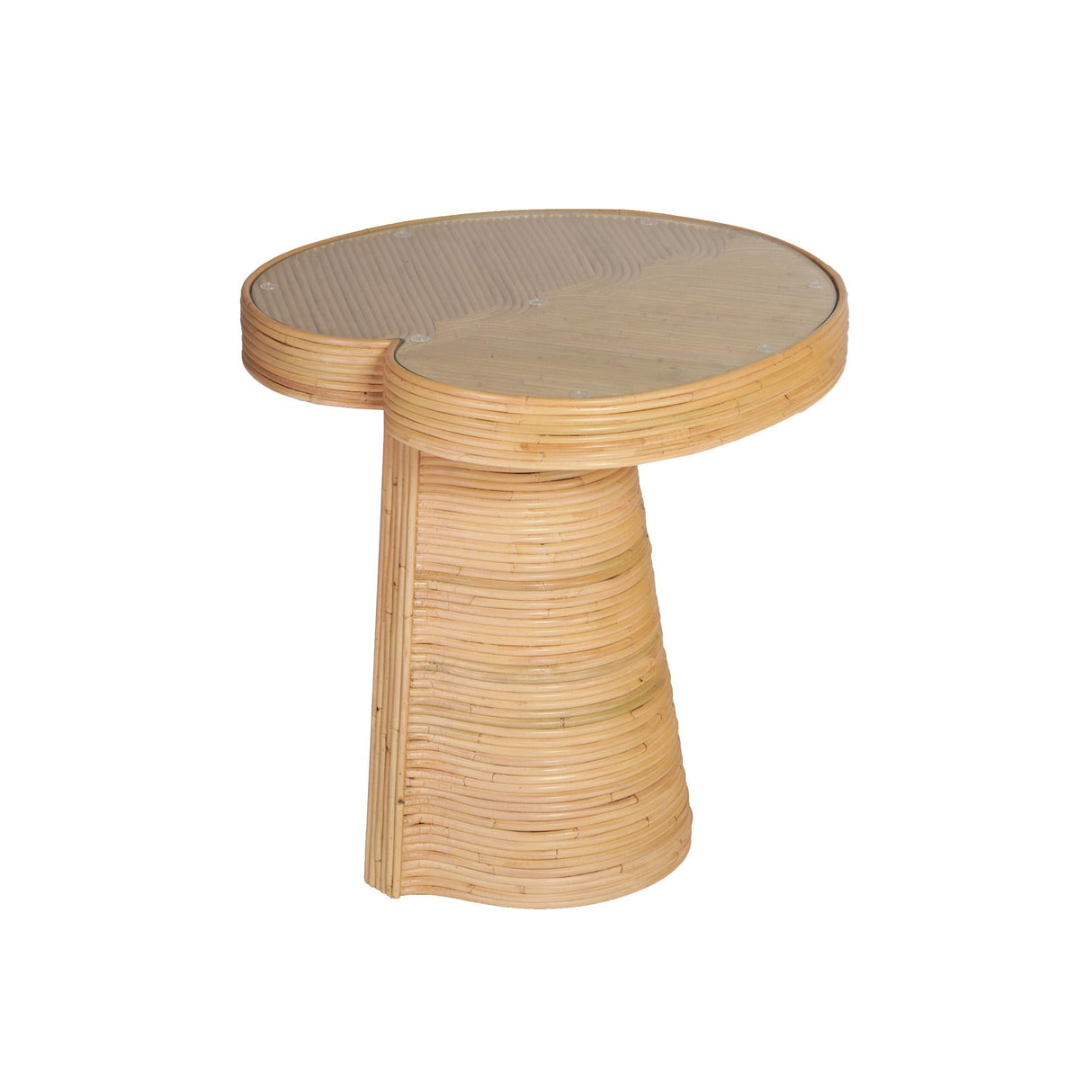 Felicia Lilypad Side Table by TOV Furniture at Eve Furniture