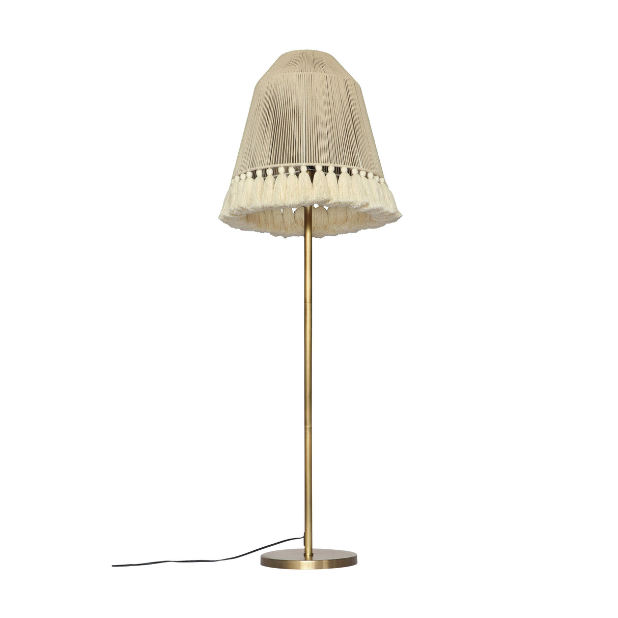 June White Floor Lamp by TOV Furniture at Eve Furniture